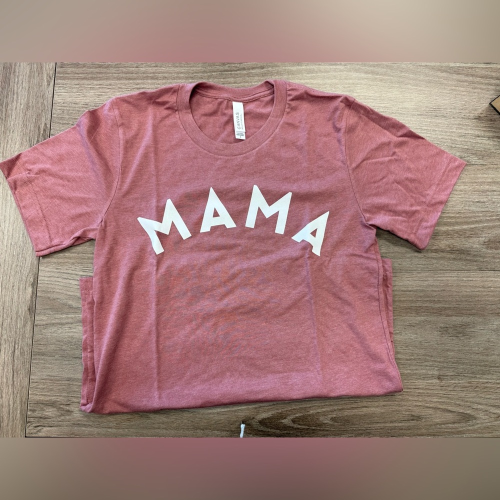 Bella Canvas Mama short sleeve shirt
